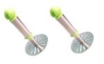 Stainless Steel Potato Small Masher, MultiColour (Pack of 2)