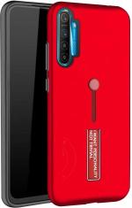 Rugraj Back Cover for Oppo A91 (Red, Shock Proof)
