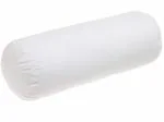 PumPum White Textrise Fibre Filled Hard Bolster Pillow 27 x 9 inch