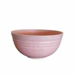 Irida Naturals Unbreakable Wheat Straw Serving Bowl - 6 Inch(Plush pink)Eco-Friendly Microwave Safe Bowl,Dish Washer,Salad Bowl,Mixing Bowl Ideal For Snacks,Rice,Salad&Noodles,300 ML