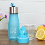 SEQUOIA Fruit juice infuser water bottle Creative lemon juice bottle Plastic fruit infuser bottle Lemon-infused water sport bottle Plastic lemon juice water bottle