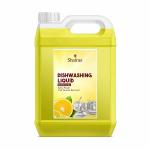 Shatras Dishwash Liquid Gel Lemon Can Jar, Fast Cleansing & Antimicrobial action with hygienic