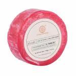 Khadi Natural Rose & Honey Loofah Soap (SLS/Paraben Free) | Handmade Herbal Soap|Pack of 3x100gm