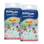 Bumtum Chota Bheem XXL Size Baby Diaper Pants, 104 Count, Leakage Protection Infused With Aloe Vera, Cottony Soft High Absorb Technology (Pack of 2)