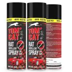 tomcatshadow Rat Repellent Spray for Cars 120ml | Highly Effective | Protect Wires in Car, Bike and Outdoor Utilities | 6-8 Weeks Protection | Rodent Repellent Coating 400ML (Pack of 2)