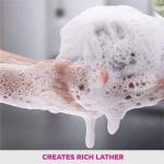 MAPPERZ Bathing Round Loofah for Men and Women/ Bath Loofah Sponge-(Random Colors) (Pack of 2)