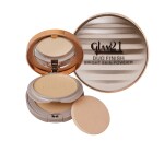 Glam21 Duo Finish Bright Skin Compact Powder with Smooth Satin Texture Matte Finish-Honey