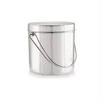 Neelam Silver Stainless Steel 16 22G Milk Pot, 4600 Ml
