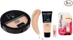 SIRF TUM 7 Fitme Foundation-Oil Control Compact Powder-Lip Balm For Women & Girls