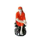 Sk Craft Multicolor Plastic Sai Baba Idol Statue