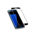 BLATE 3D Curve Tempered Glass Screen Protector for Samsung Galaxy S7 Edge (Black)