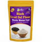 HayyFoods Black Gram Flour - Black Urad Dhal Atta - Karuppu Ulundhu Kanji Maavu 250g