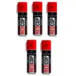 Newish Self Defence Pepper Spray for Woman Safety - Self Defense, Protection & Safety Pepper Spray - Metal Powerful Pepper Spray for Women Shots 50 (35 gm / 55 ml) Pack of 5