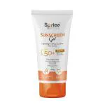 Spriea herbals Sunscreen gel SPF 50+++ | blue light technology|