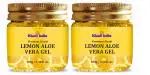 Premium Khadi Lemon Aloevera Gel For Face & Hair (200 Gm) - Set Of 2