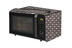 The Furnishing Tree Microwave Oven Cover for Electrolux 23 L Convection C23J101-BB-CG Basketweave Pattern Multicolor