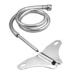 Acetap Butterfly Stainless Steel Toilet Jet or Bidet Hands-Free Spray | 1 Meter Heavy PVC Hose
