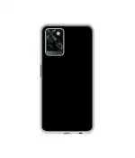 Casotec Solid Black Design Printed Silicon Soft TPU Back Case Cover for Infinix Note 10 Pro