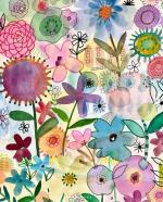 Tulip N Turtle Color 137 Wall Flower Diy Acrylic Paint By Number Kit For Adults Kids Beginner