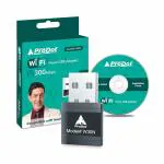ProDot USB WiFi Adapter, 300Mbps 2.4GHz PC WiFi Adapter Nano Size WiFi Dongle, Wireless Network Adapter for Desktop, PC, Laptop, Supports Windows and MacOs