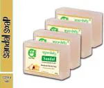 Ayurdaily Natural Sandal Bath Soap, 500 G (Pack Of 4)