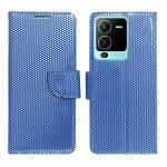 A D Enterprises Net Blue Flip Cover for Vivo V25 Pro 5G | Magnetic Case | Shock Absorbent | Flip Cover Vivo V25 Pro 5G