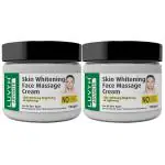 Luvyh Skin brightening Cream 200g (Pack of 2) Brightening Face Massage Cream For Instant Natural Glow for All Skin Types No Parabens, No Mineral Oil, No Sulphate, No Silicone