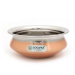 Coconut Mantra Stainless Steel Copper Bottom Handi 500 ml