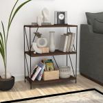 LazyWud Engineered Wood Display Unit (Finish Color - Walnut, DIY(Do-It-Yourself))