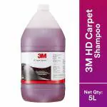 3M HD Carpet Shampoo | Upholstery Cleaning Liquid for Carpets | Remove Stains & Damp Odors, Non Harsh Chemicals, Clean & Sanitize in one Go | Compatible with All Machines | 5L, Pack of 1