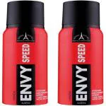 ENVY Speed Perfume Deodorant Spray 120ML Each (Pack of 2) Deodorant Spray - For Men & Women (240 ml, Pack of 2)