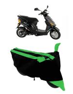 SHIVRAT Semi Waterpoof & UV Protection Hero Electric Zippy Bike Scooter Cover Dustproof Fabric (Green)
