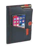 Pierre Cardin Mobilio Gift Set Box Pack | Set of Ball Pen & Diary | Diary With Mobile Pocket | Smudge Free, Smooth Refillable Pen | Blue Ink, Pack Of 1