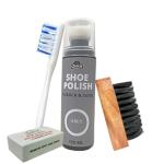 Quick Nubuck and Suede Renovator and Shoe Care Kit | Color - Grey | Pack of 125 ML
