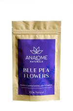 Analome Naturals - BLUE PEA FLOWER I BUTTERFLY FLOWER TEA, SHANKHPUSHPI FLOWER I Caffeine Free, Natural Flavor, Herbal Tea for coolers, cocktails I Helps relieve stress I Soothing and Relaxing