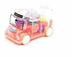 Smartcraft Transparent Mini School Bus Tinkling Sound and Lights