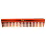 Roots - Brown Combs For Hair - Dressing Comb - Thin Tooth Comb (Pack of 2)