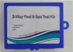 Plopex 3-in-1 Water Test Kit for Swimming Pools & Spas | Water Chemical Test Kit for pH, Chlorine and Bromine