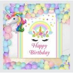 Untumble Unicorn Theme Backdrop Arch KitUntumble