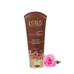 Lotus Professional Dermo Spa Bulgarian Rose Glow and Brightening Enhancing Face wash, 80g, Transparent