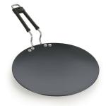 RBGIIT Hard Anozied Roti Paratha Phulka Tawa, 27.5 cm Diameter with Riveted Sturdy Handle - 5.25 mm Thickness, RC-104