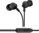 Zbox Black In Ear Wired Earbuds With Mic