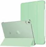 ProElite Smart Flip Case Cover for Apple iPad Air 5th/4th Gen 10.9 inch , Translucent Back, Mint Green