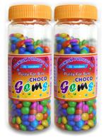 Shivandana Pure Gems Chocolate Buttons Chocolate Munchies Gems Buttons 500 Gram (Pack of 2)