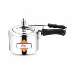 Apex Aluminium Inner Lid Pressure Cooker 3 Litre Capacity, Gas Stove and Induction Stove Compatible