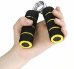 SAKSHARAN Hand Gripper Forearm Exerciser Wrist Fitness Foam Hand Grip,Hand Gripper,Grip Strength Trainers (Black)