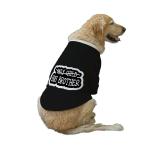 Ruse Dog Big Brother Printed Full Sleeve Jacket, Black XXL