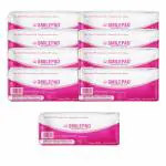 Smilepad Maternity Belted Pads for Women - 20% More Absorbency, Pack of 9 (90 Diapers)