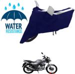 RONISH Waterproof Two Wheeler Cover for LML (Graptor, Black, Silver)