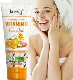 KURAIY 100% Natural Vitamin C  Face Wash Soothing Clear Calming Facial Cleanser Natural Beauty